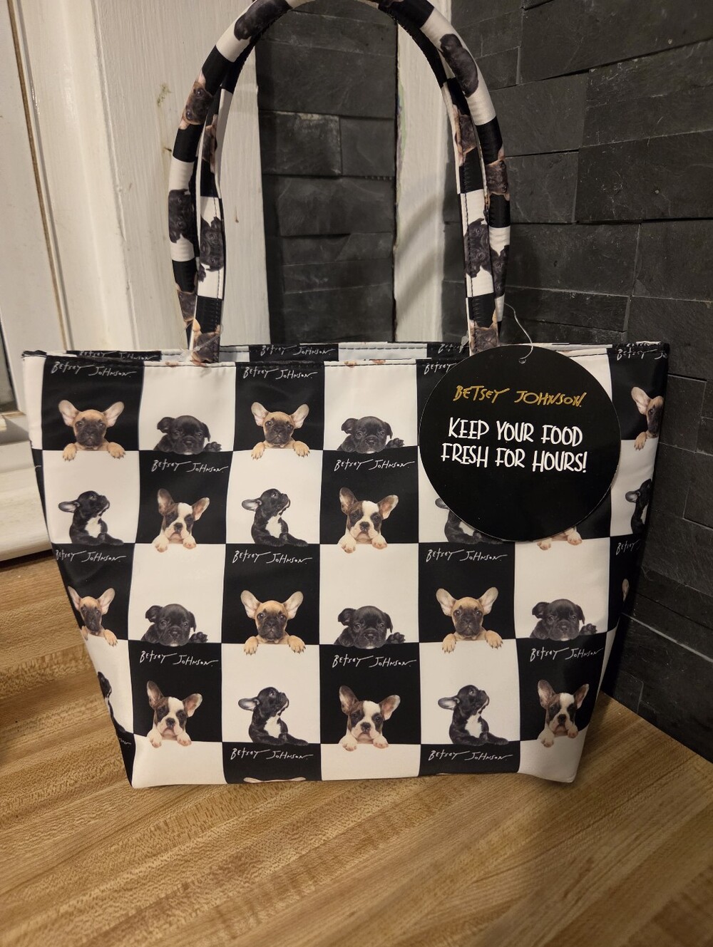 Betsey Johnson NWT Doggie Lunch Tote
